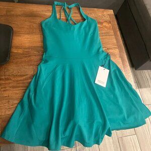 Girlfriend Collective Riley Sweetheart Dress in Monaco -- NEW WITH TAGS